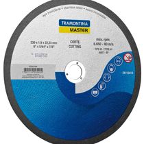 Disco de Corte Fino 9" Tramontina para Aço Inox e Materiais Endurecidos
