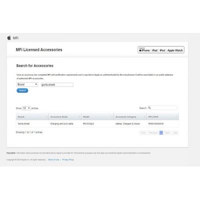 Cabo Turbo Militar - 1,5M -  Lightning - MFI Certificado - iphone / ipad - Gshield