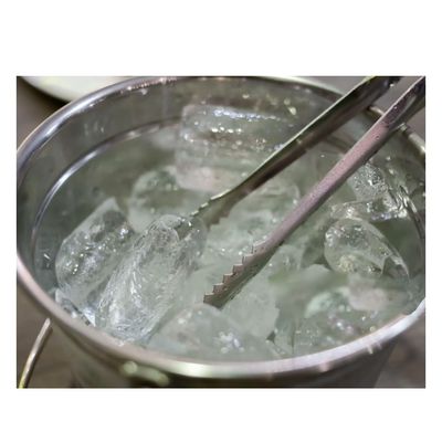 Pegador de Gelo Frios Jacare Inox Mini Utensilios Bar Restaurante