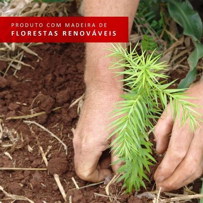 Cozinha Completa de Canto Madesa Emilly Rock Rustic