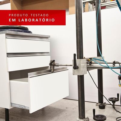 Cozinha Completa Madesa Vicenza com Armário e Balcão + Tampo