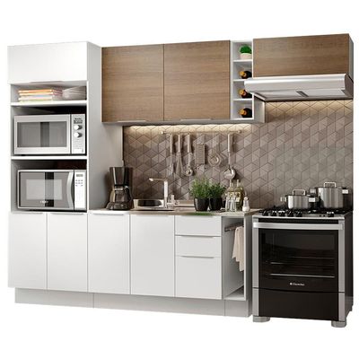 Cozinha Completa Stella com Armário e Balcão Madesa