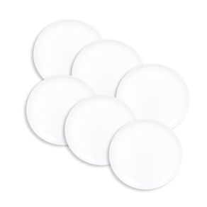 Kit-6-Pratos-de-Vidro-Raso-27cm-Blanc-Duralex