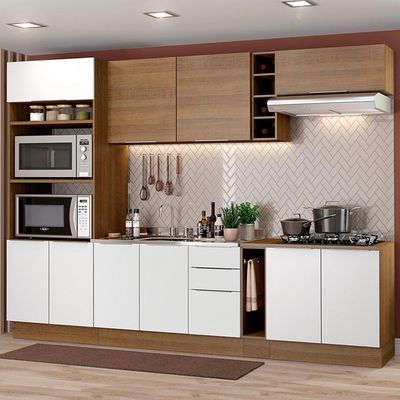 Cozinha Completa Stella com Armário e Balcão Madesa