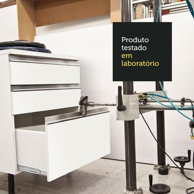 Cozinha Compacta Diamante Pop com Armário Branco