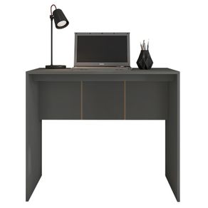 Mesa Para Computador Escritório 90 Cm Cubic Cinza Caemmun