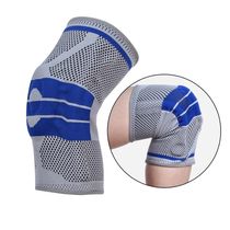 JOELHEIRA COMPRESSÃO ESTABILIZADOR ESPORTIVO SILICONE SPRING KNEE PAD GEL SUPORTE PARA JOELHO