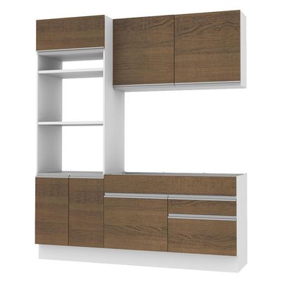 Cozinha Compacta Glamy Lívia 6 Portas 2 Gavetas Madesa