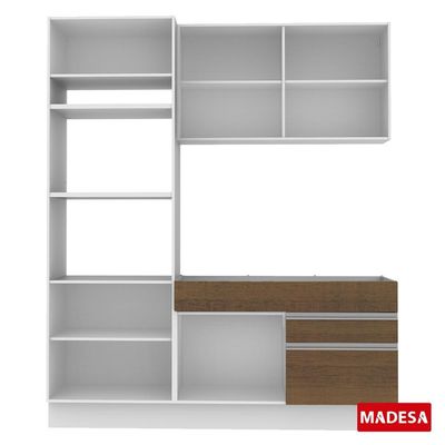 Cozinha Compacta Glamy Lívia 6 Portas 2 Gavetas Madesa