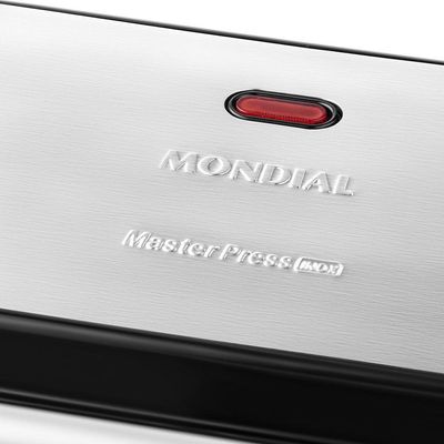 Sanduicheira E Grill Mondial Press Antiaderente Preto/inox 220 V