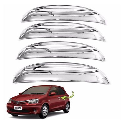 Aplique Cromado Maçaneta Toyota Etios 2013 à 2020 4 Portas