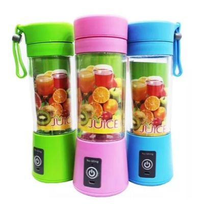 Mini Liquidificador Colors Portátil Recarregável  6 Lâminas