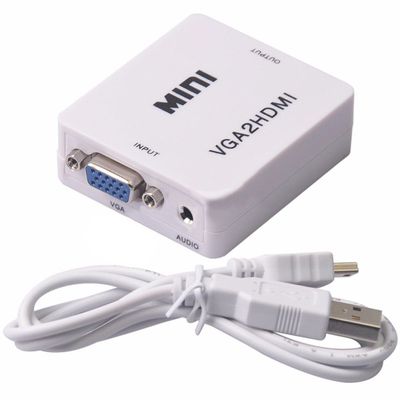 Adaptador Conversor HDMI p/ VGA Full HD HDMI2VGA