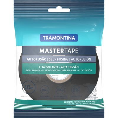 Fita Isolante Autofusão Tramontina Master Tape 0,76x19x10 m