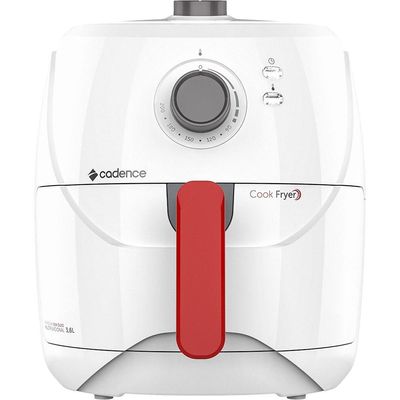Kit Red White Fritadeira sem Óleo e Liquidificador Robust Cadence 220V