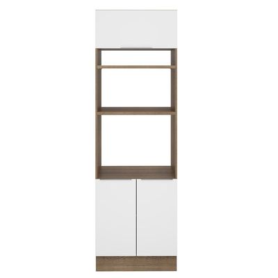 Torre Quente Stella 3 Portas Rustic/branco Madesa