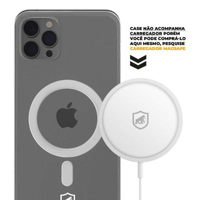 Capa MagSafe para iPhone 12 Pro - Transparente - Gshield