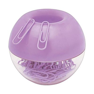 Porta Clips Magnético Lilás Tilibra