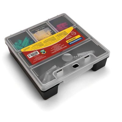 Organizador Plastico 7.1/2" Tramontina com Tampa Transparente e Divisorias