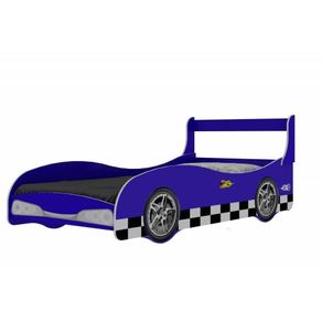 Cama Infantil Rally Gelius Móveis Azul