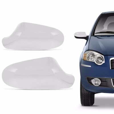 Aplique Cromado Retrovisor Maçanetas Fiat Pálio Siena 2004