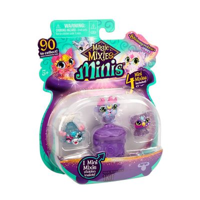 Kit com 9 Mini Figuras Magic Mixies Minis