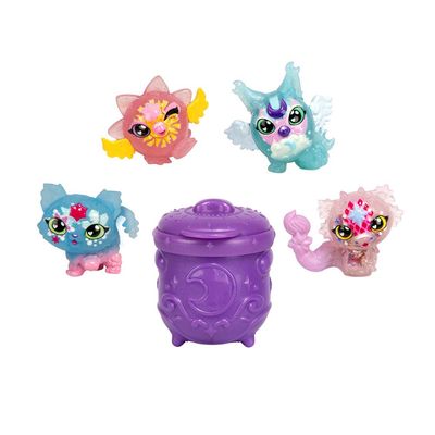 Kit com 9 Mini Figuras Magic Mixies Minis