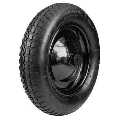 Pneu com Câmara 3.25/8" e Roda Carrinho de Mão Tramontina