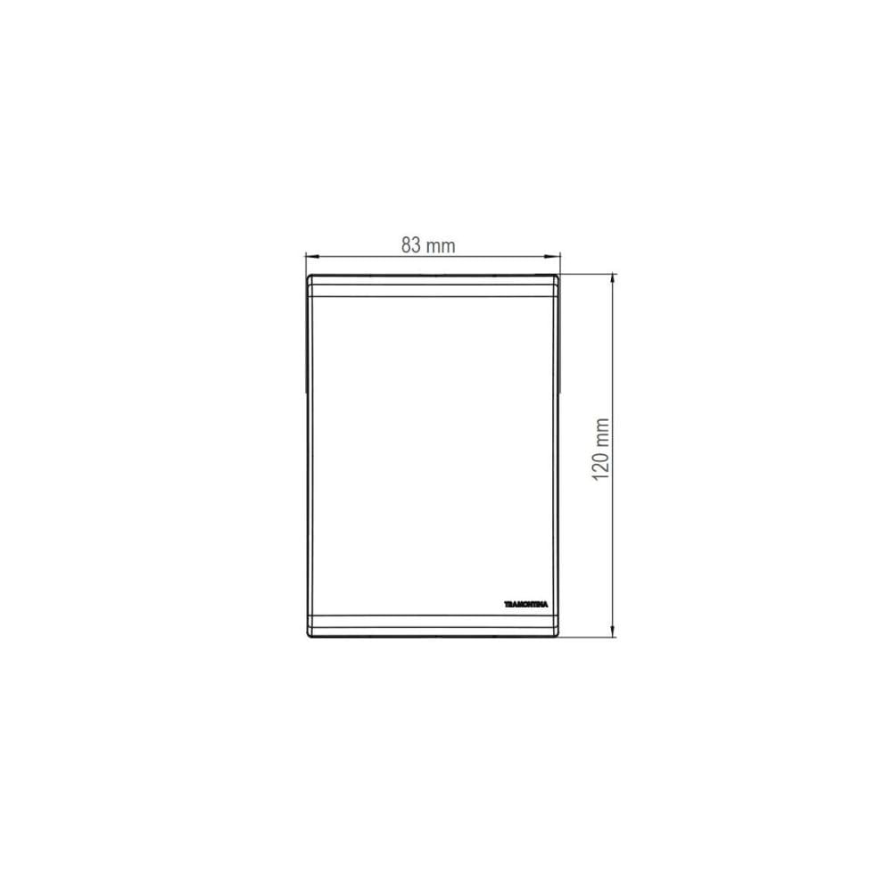 Conjunto 4x2 Variador de Ventilador Bivolt Tramontina Liz Branco