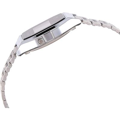 Relógio Casio Masculino Ref:A159wa-N1df Vintage Prateado