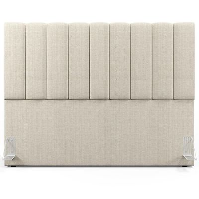 Cabeceira Cama Box Casal Queen 160 cm Dália W01 Linho Champagne - Lyam Decor