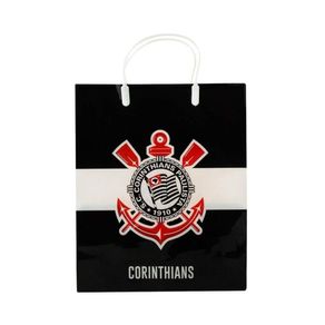 Sacola Para Presentes Corinthians 33x27cm