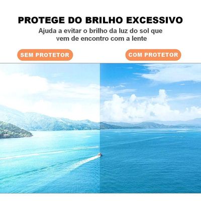 Protetor Solar Antirreflexo para Drone DJI Mini 3 Pro - Cinza