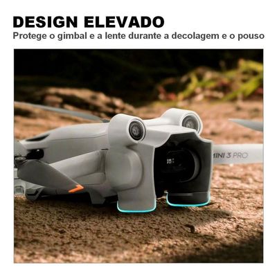 Protetor Solar Antirreflexo para Drone DJI Mini 3 Pro - Cinza