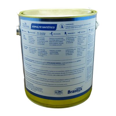 Tinta Branca Brasilux Brilhante 3.6L Extra Rápido