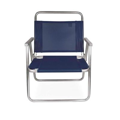 Cadeira Oversize Alumínio Azul