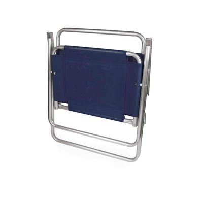 Cadeira Oversize Alumínio Azul