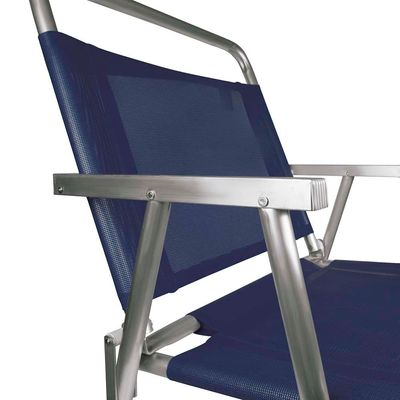 Cadeira Oversize Alumínio Azul