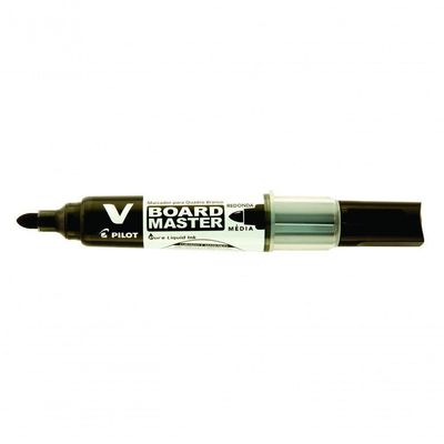 Kit 3 Marcadores Quadro Branco + Apagador De Quadro Branco Pilot Azul, Preto E Vermelho