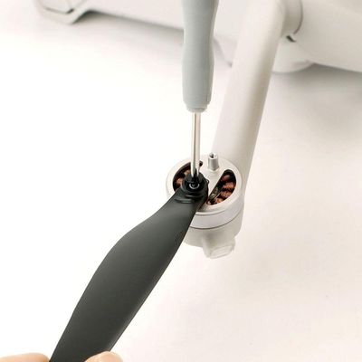 2 Pares Hélices de Reposição para Drone DJI Mini 3 Pro - Cinza
