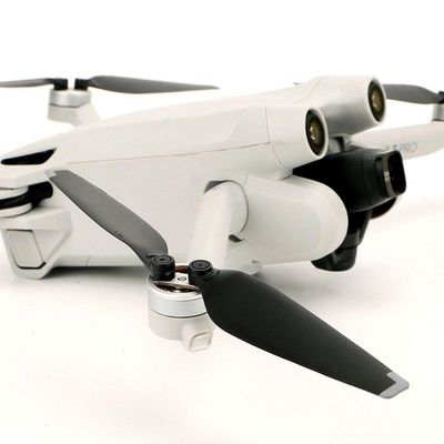2 Pares Hélices de Reposição para Drone DJI Mini 3 Pro - Cinza