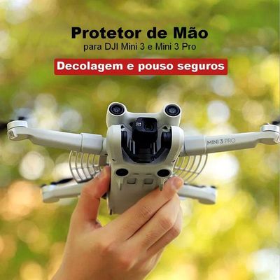 Protetor de Mão para Decolagem e Pouso do Drone DJI Mini 3 Pro