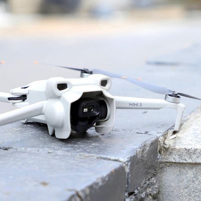 Protetor Capa Antirreflexo Para Drone Dji Mini 3 Cor Cinza