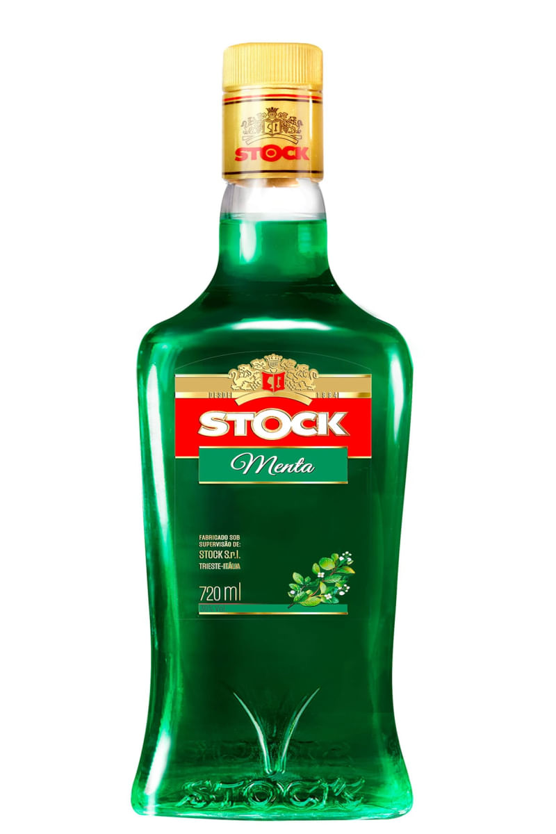 Kit Licor Stock Creme De Menta 720ml 3 Unidades