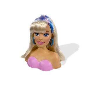 Barbie Styling Head Totally Hair Loira - Pupee