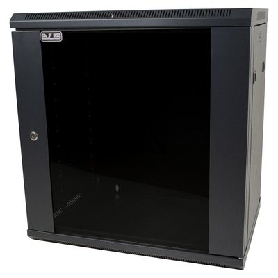 Rack Mini 19" EVUS EV-DW6412 12U X 600 X 450MM de Parede Preto