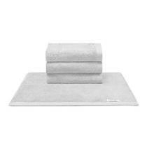Toalha De Rosto Bouton/Buettner Algodão Egípcio 50cmx80cm Murano Prata