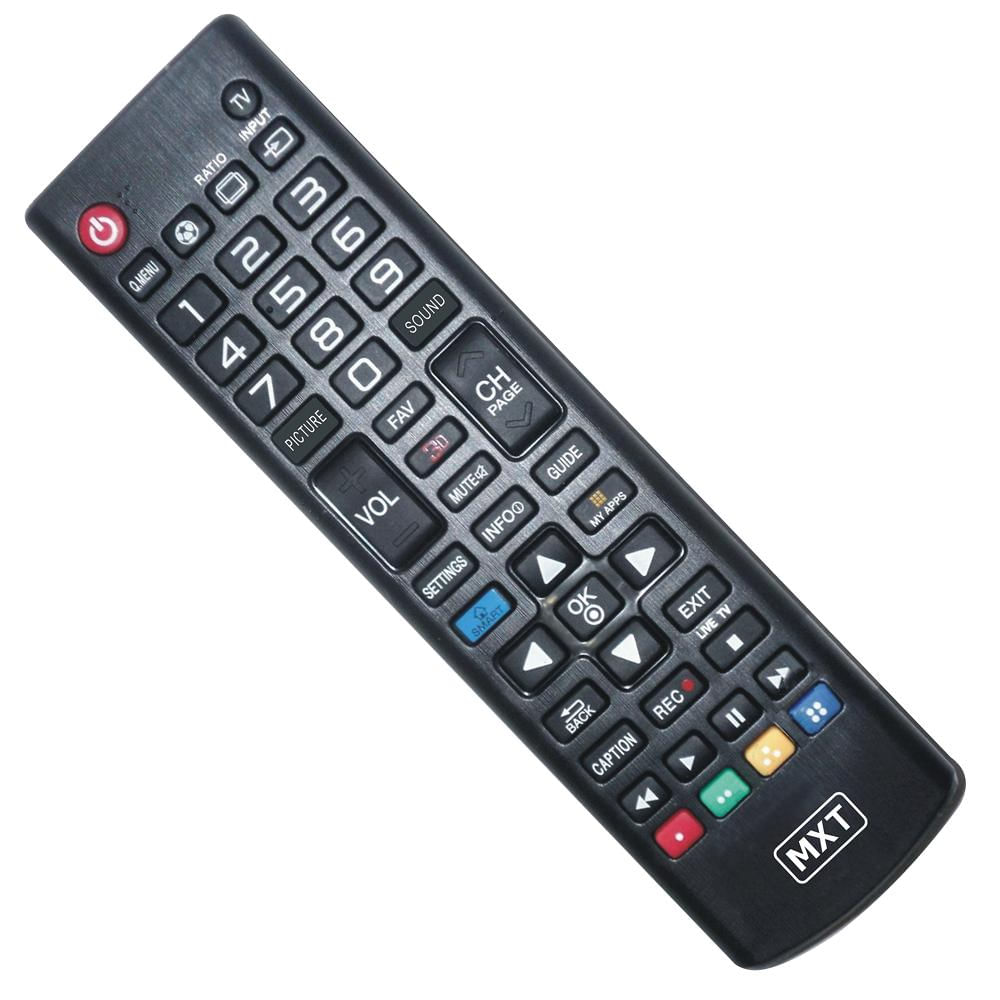 Controle Remoto MXT 01291 TV LG 3D Futebol AKB73975709PS