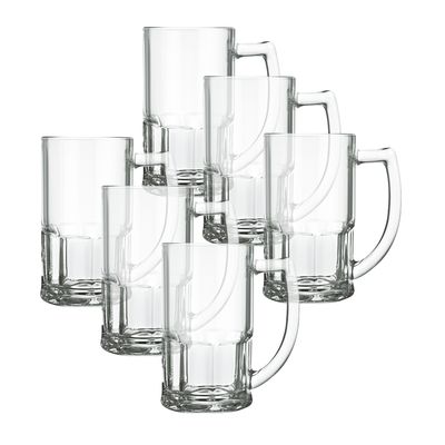 Kit 6 Canecas de Chopp 340ml Nadir Bristol
