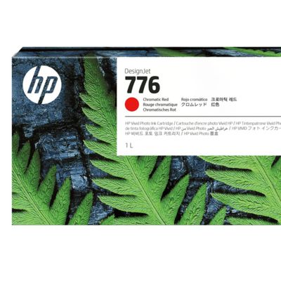 Cartucho de Tinta HP 776 Vermelho Cromático 1L PLUK 1XB10A